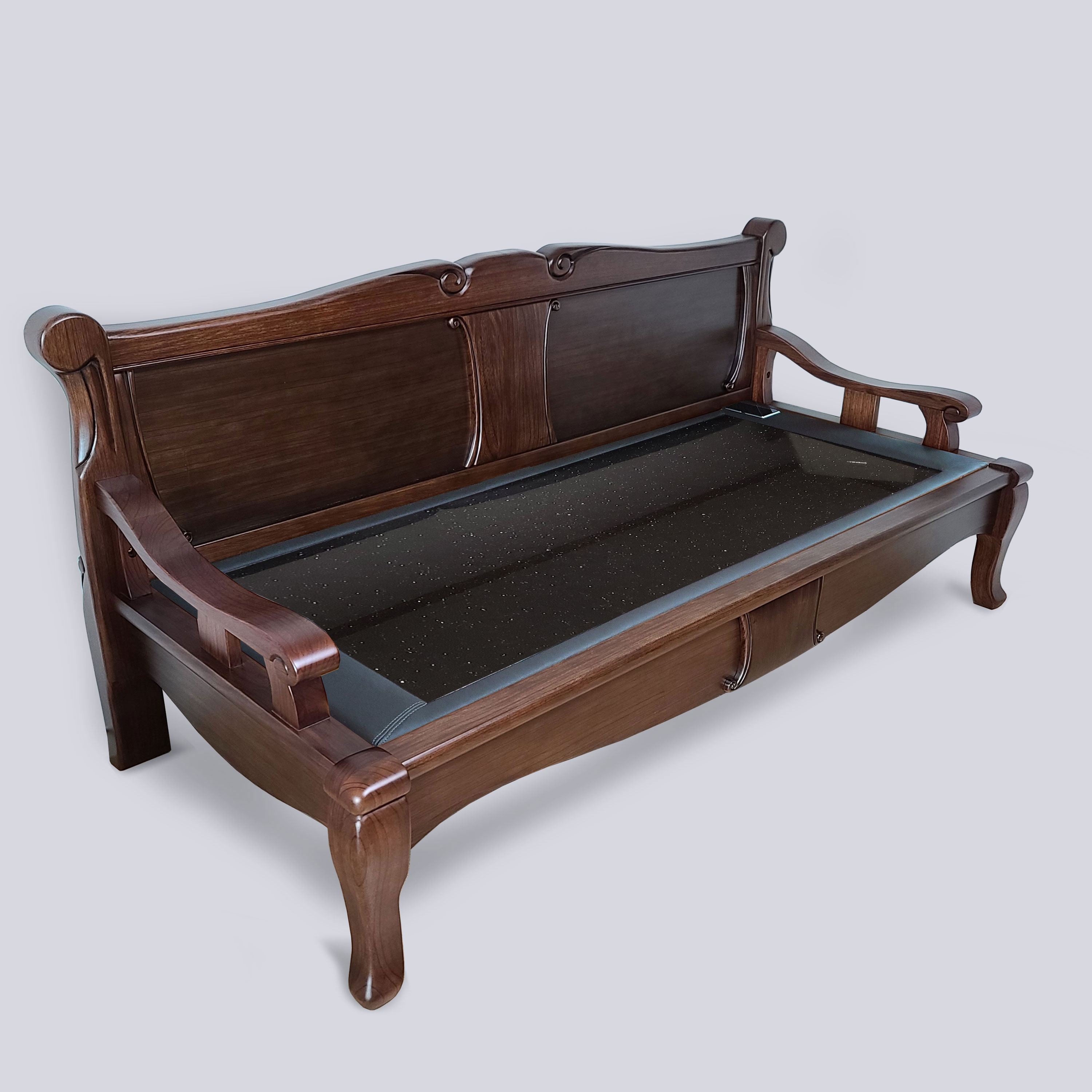 브리즈스톤by킹마담 루벤 원목 돌쇼파 온열소파