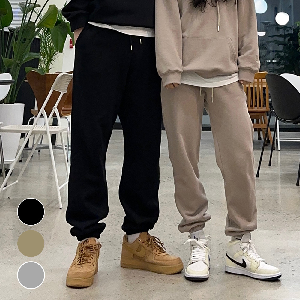 그누크 헤비웨이트 조거 스웻팬츠 밴딩 벌룬팬츠 남자 여자 짐웨어