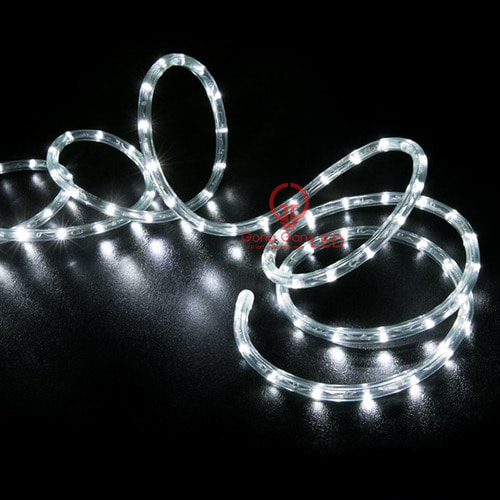 퍼스트 LED 원형논네온 50M 화이트 플렉시블 줄네온 - 상품 이미지