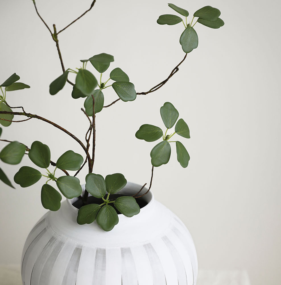으름 나무 인조 인테리어 생화같은 넝쿨 나뭇 나무 가지 조화 나무 식물 그린S 50cm 이미지 2