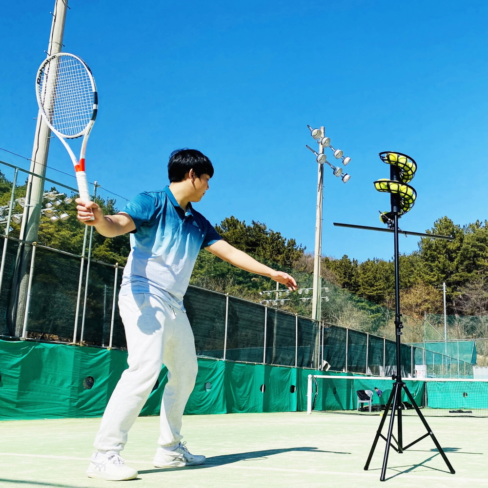 테니스 볼머신 연습기 머신기 포구기 기계 13구 상품 이미지