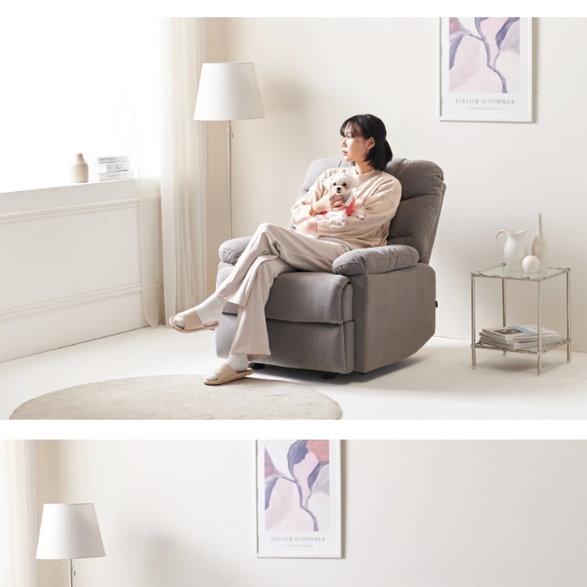 편한1인용쇼파 원룸소파 리클라이닝소파 미니쇼파