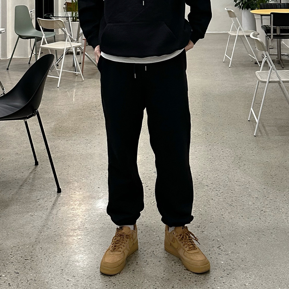 그누크 헤비웨이트 조거 스웻팬츠 밴딩 벌룬팬츠 남자 여자 짐웨어 - 상세 이미지 3