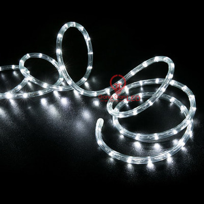퍼스트 LED 원형논네온 50M 화이트 플렉시블 줄네온 - 상세 이미지 2
