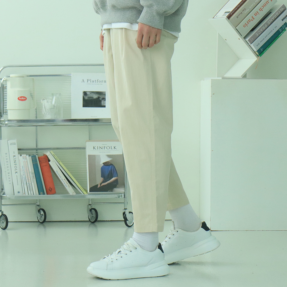남자면바지 빅사이즈 허벅돼 밴딩팬츠 나일론바지 이미지 2