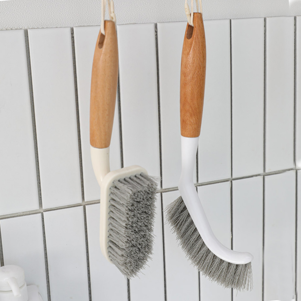 올리 우드 핸디 청소솔+슬림 솔 세트