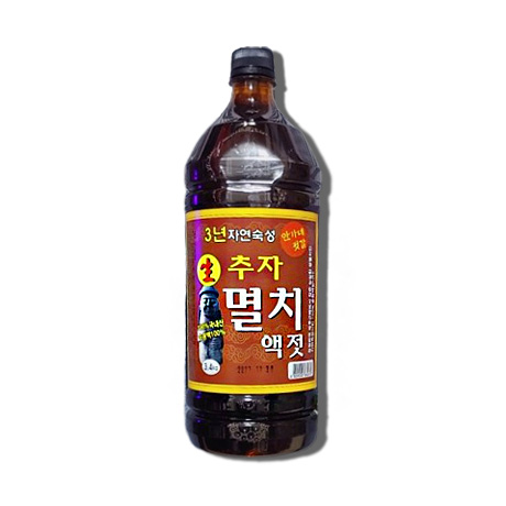 옥진 안가네 3년숙성 국내산100프로 추자 멸치액젓 3.4kg : 여기집밥