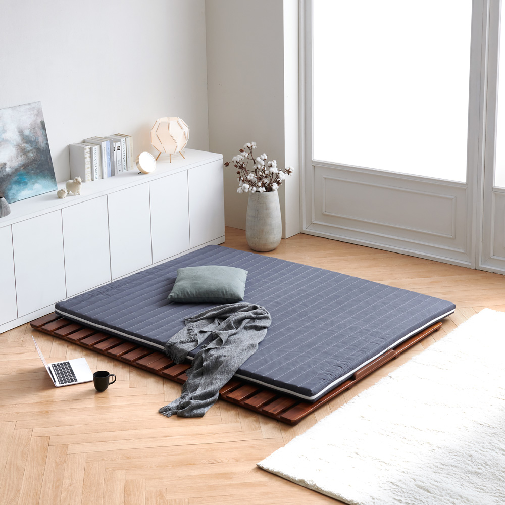 접이식 토퍼 매트리스 침대 바닥 수면매트 6cm MS