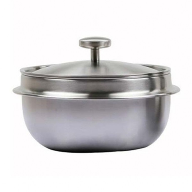 인덕션 뚝배기 냄비 스텐 가마솥 밥솥 IH 16cm - 상품 이미지