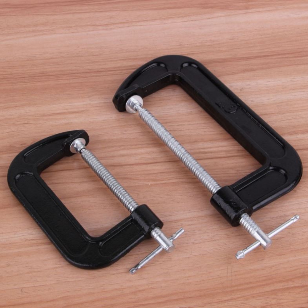 목공 고정클램프 만력기 목재고정 퀵그립 C형 5cm - 상세 이미지 5