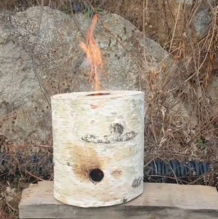 아홉산장작 자작나무 네추럴 캠핑장작10kg 이미지 7