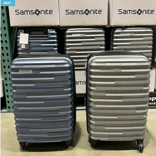 샘소나이트캐리어 기내용 경량 50cm(20인치) 캐리어 확장형 여행 가방 소형 실버