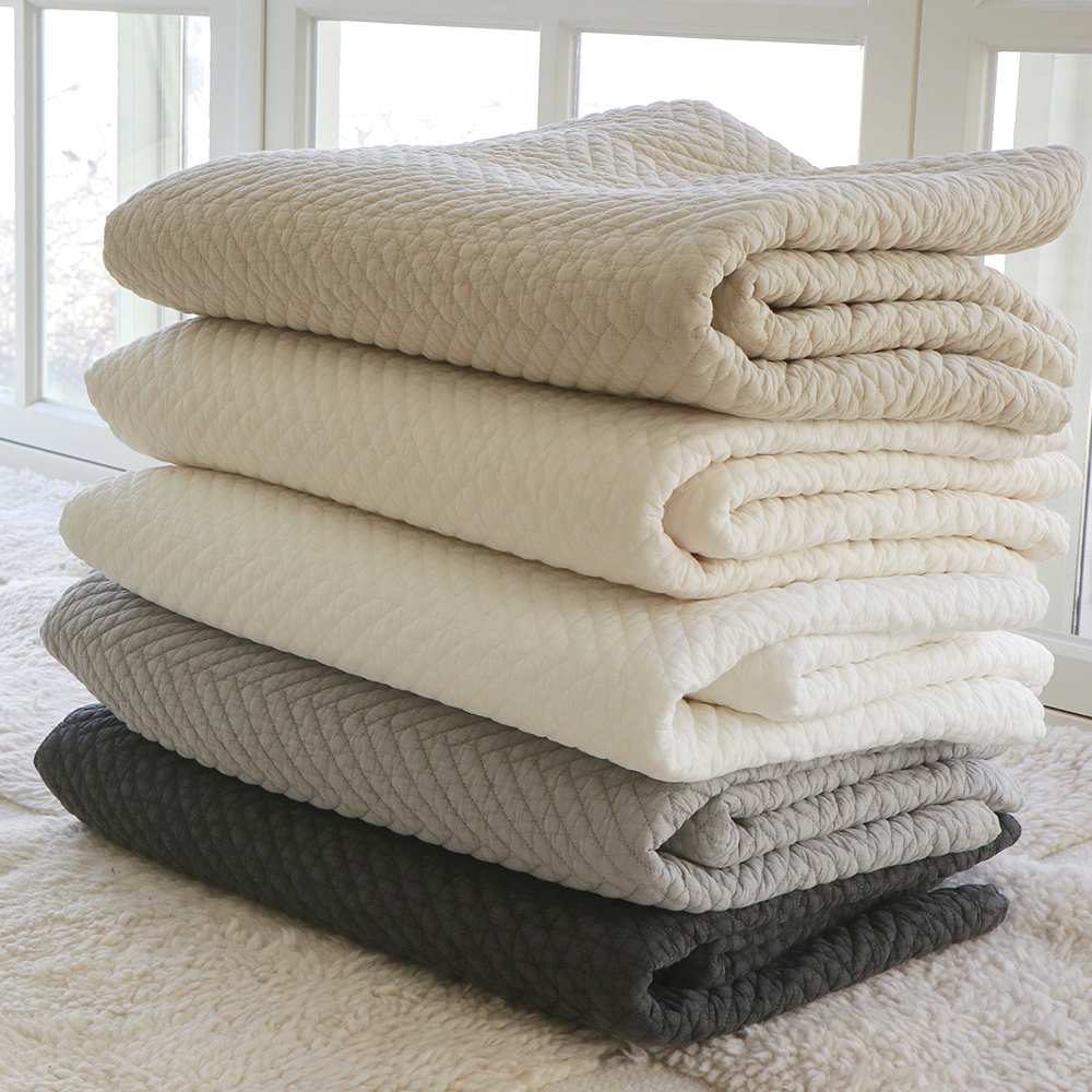 모제무드 트윌 오가닉 순면 고정밴드 이불패드 패밀리침대패드 Q