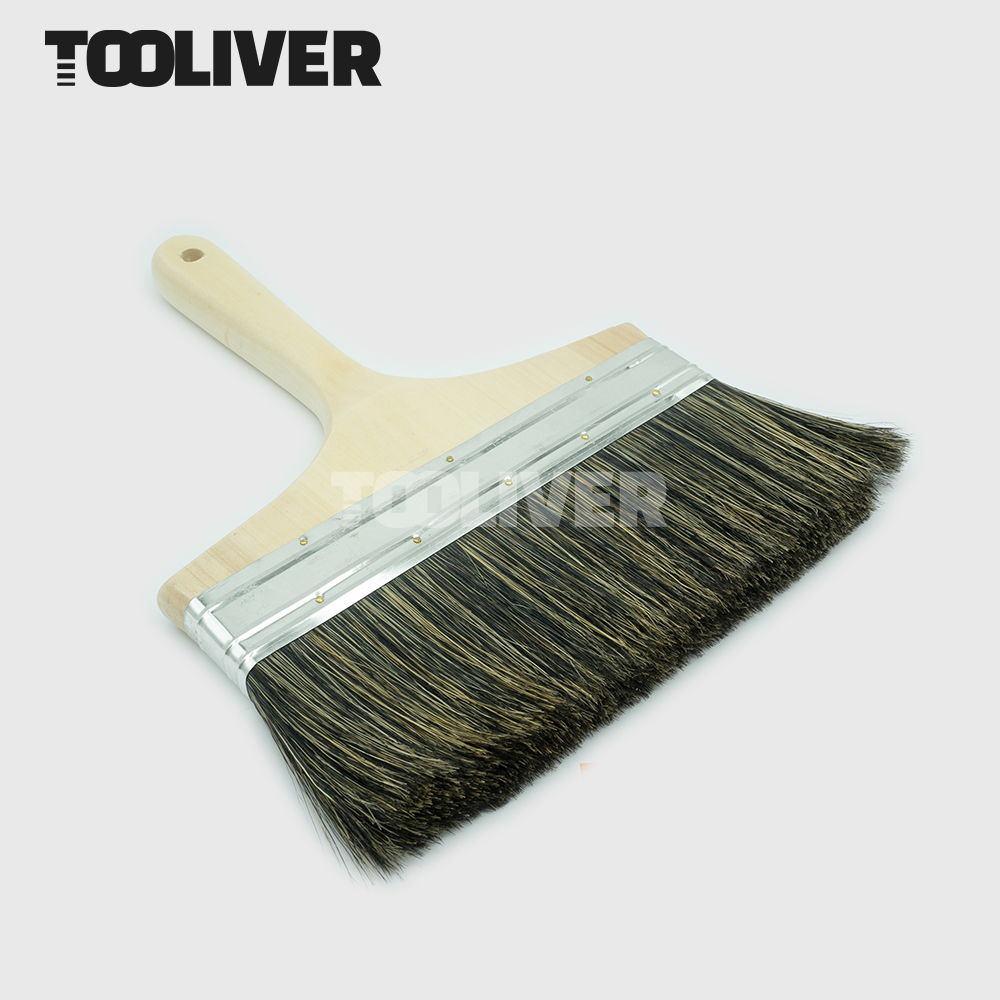 국일 견출붓 페인트 도배 미장솔 붓 25cm 7호 16mm 짧은자루 - 상세 이미지 4