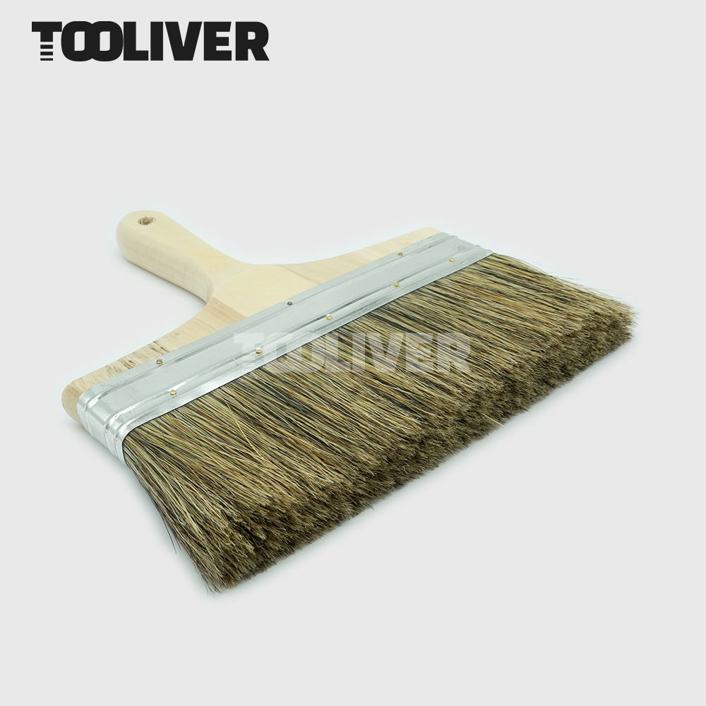 국일 견출붓 페인트 도배 미장솔 붓 25cm 7호 16mm 짧은자루 - 상세 이미지 5