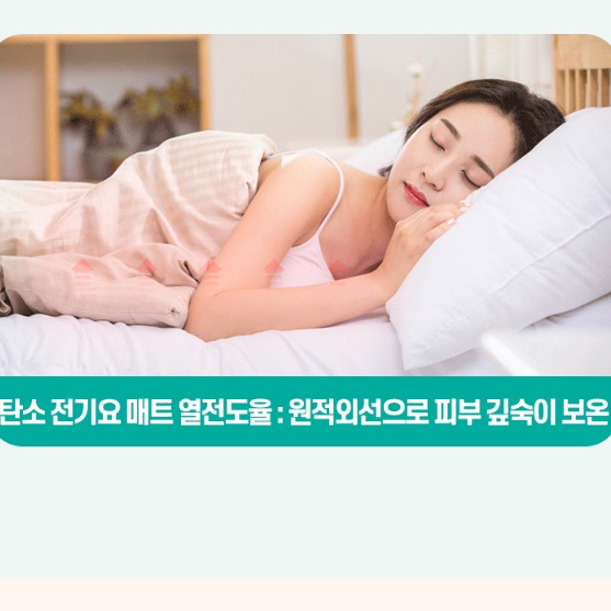 탄소 전기요 침대용 침대 전자파없는 전기요 두꺼운 전기요 더블
