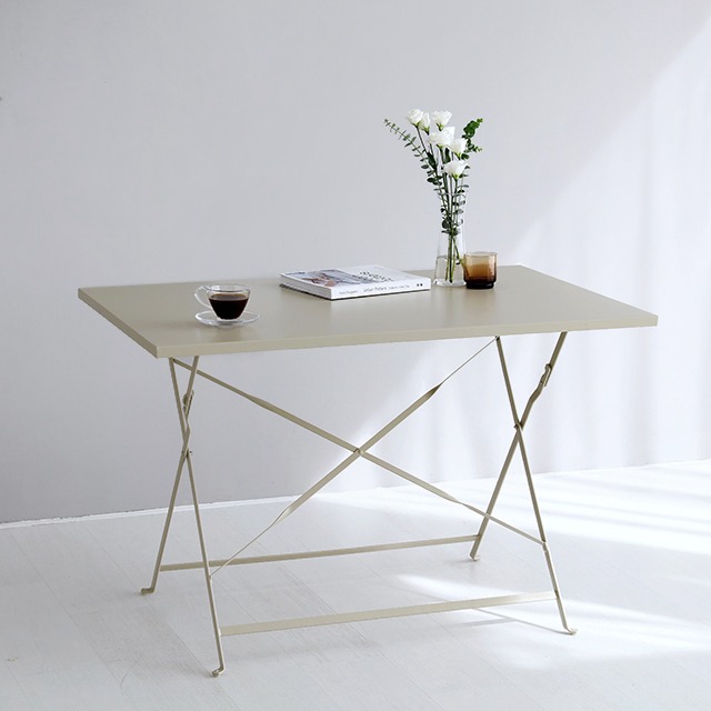 접이식 테이블 사각 간이 접는 다용도 폴딩테이블 먹방