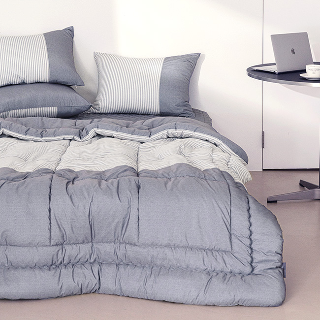 세사온라인 알러지케어 먼지없는 사계절 차렵이불패드 풀세트 에딘, SS(슈퍼싱글)