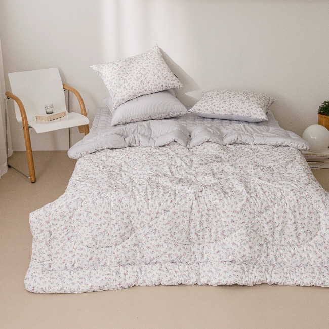 세사온라인 알러지케어 먼지없는 사계절 차렵이불패드 풀세트 벨라, Q(퀸)