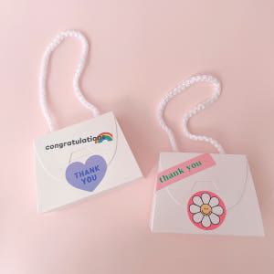 기프트 선물 상자 쿠키 구디백 포장 미니 종이 박스 손잡이 s 실사용 후기 | 효과 있을까? - 상품 이미지 3