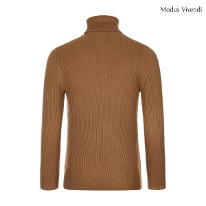 [모두스비벤디] 남성 터틀넥 니트 브라운, 105 착용 후기 | 사이즈/핏 총정리 - 상품 이미지 2