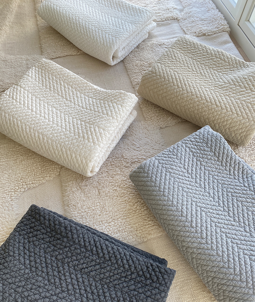 모제무드 트윌 오가닉 순면 고정밴드 이불패드 패밀리침대패드 Q