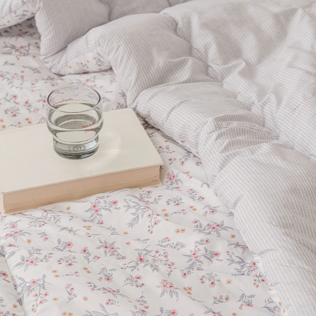 세사온라인 알러지케어 먼지없는 사계절 차렵이불패드 풀세트 벨라, Q(퀸)