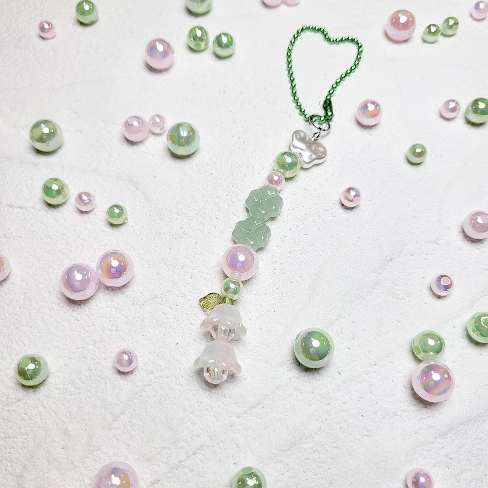 오로라 구슬 6mm 8mm 10mm 비즈공예 키링 열쇠고리 팔찌 슬라임 만들기 이미지 3