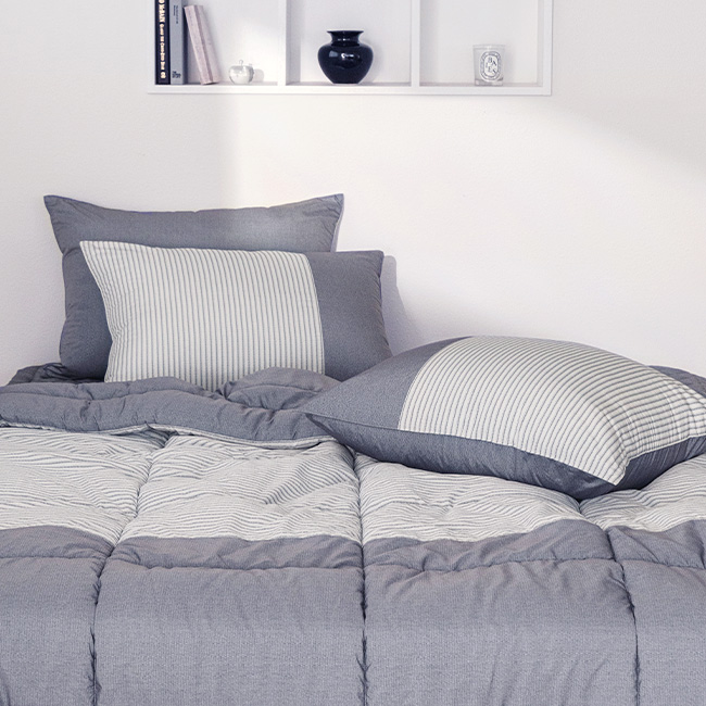 세사온라인 알러지케어 먼지없는 사계절 차렵이불패드 풀세트 에딘, SS(슈퍼싱글)