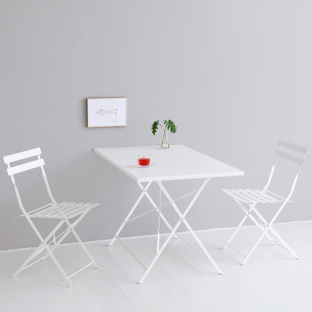 접이식 테이블 사각 간이 접는 다용도 폴딩테이블 먹방