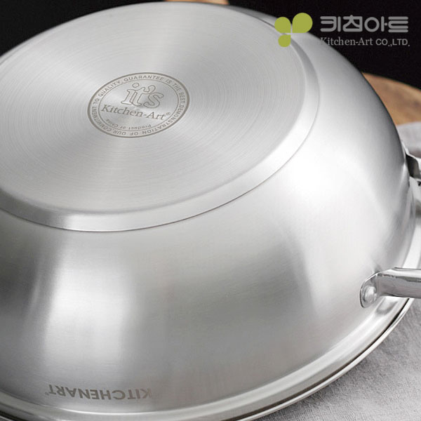 키친아트 인덕션 찜기 더블돔웍 인덕션용 2단 찜솥 28cm 이미지 6
