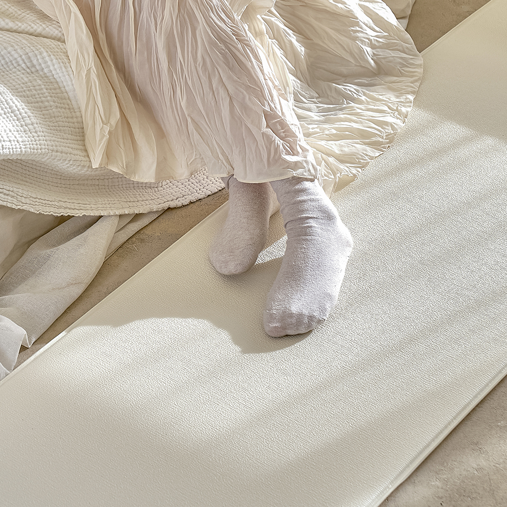 리포소홈 츄잉 PVC 주방매트 발 욕실 현관 다용도 발편한 긴 매트 특대 45X150