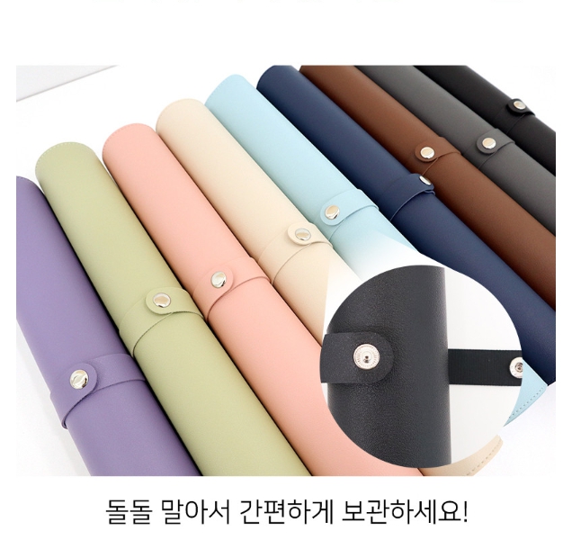 데스크매트 책상 가죽 대형 테이블 데스크 패드 덮개 고급 매트 용품 - 상세 이미지 3