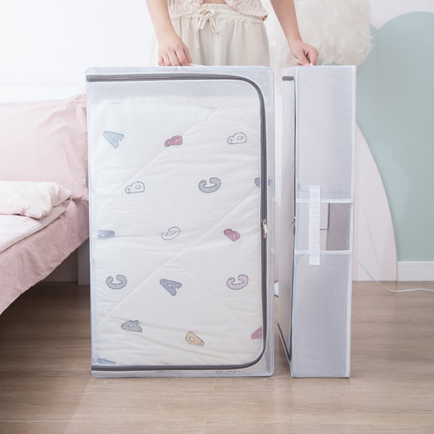 이불 정리함 언더베드 리빙박스 가방 파우치 침대밑수납 이불장 30L - 상세 이미지 3