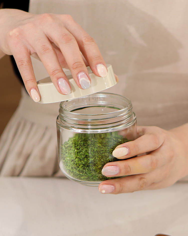 깔끔한 주방 선반