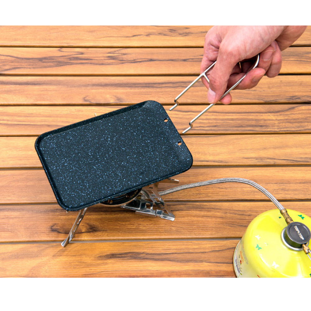 탑앤탑 미니사각팬 캠핑 백패킹 후라이팬 경량