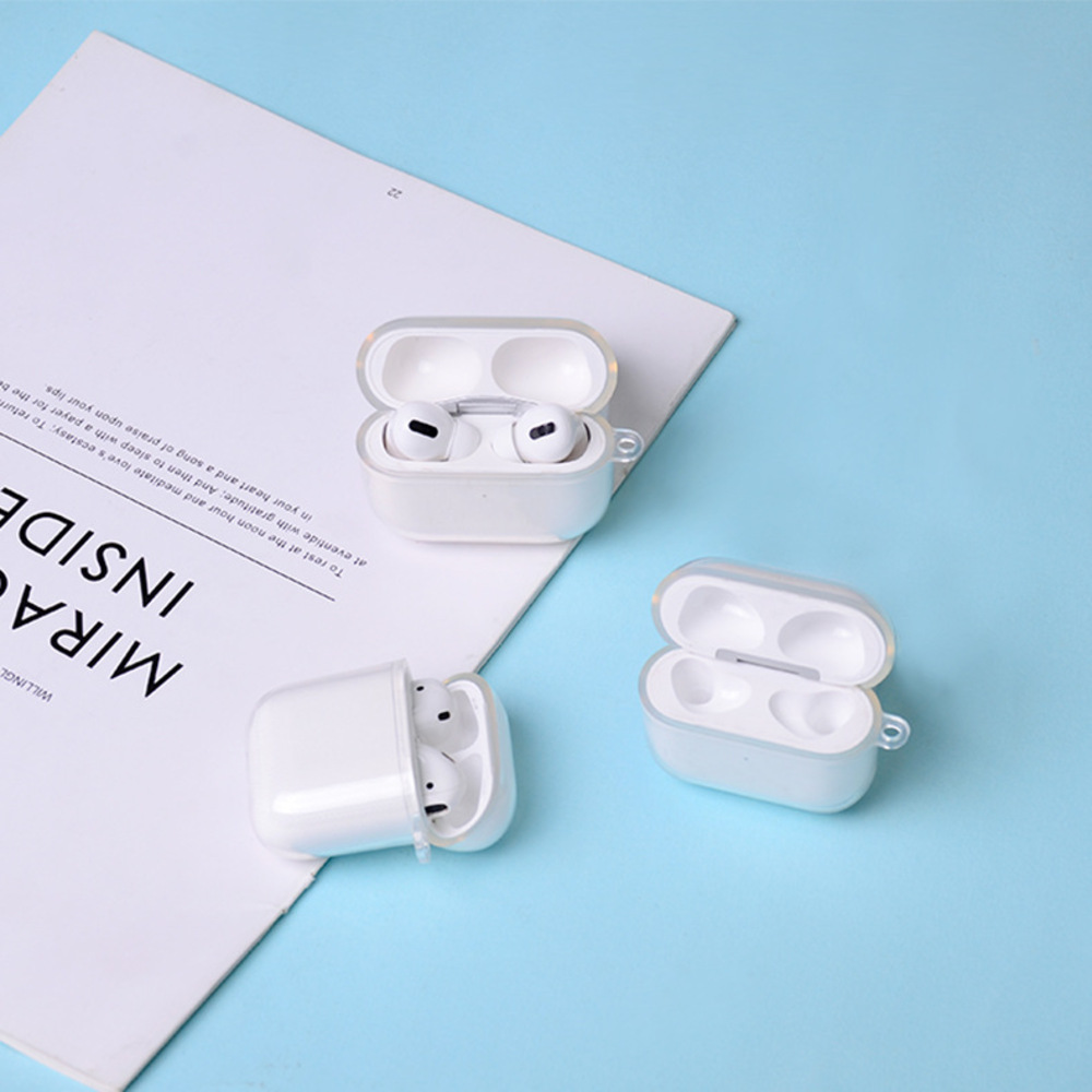 에어팟 프로 2세대 케이스 심플 투명 젤리 하드 - 상세 이미지 2