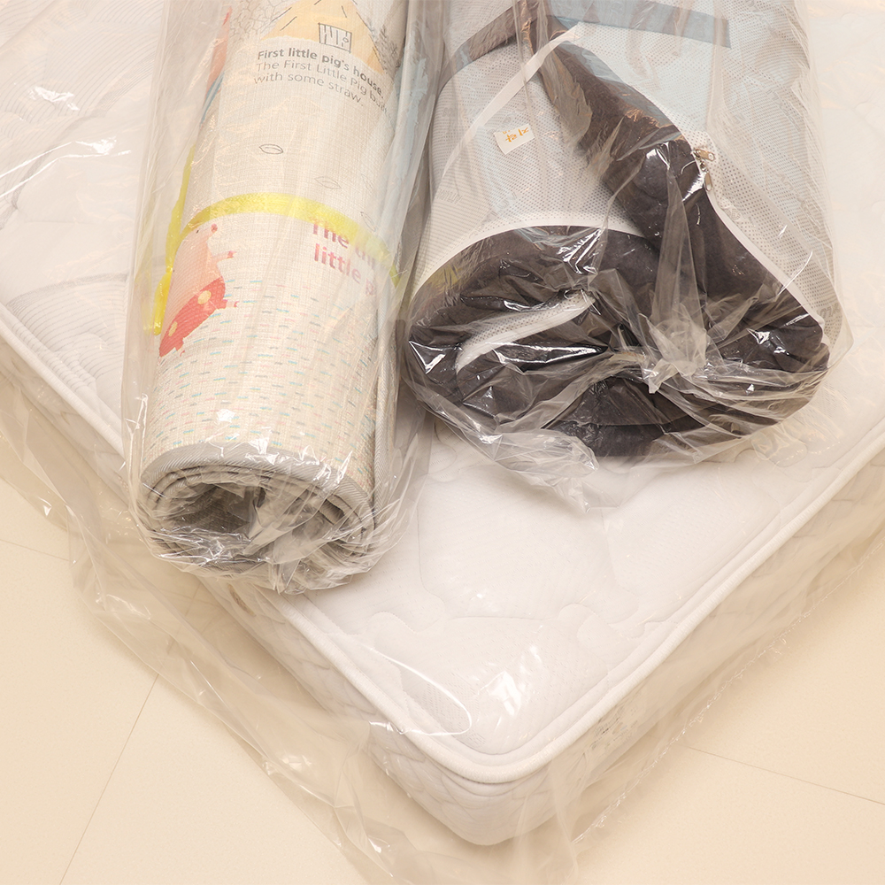 다패킹 대형 침대 매트리스비닐 포장지 싱글 이사비닐 보관커버