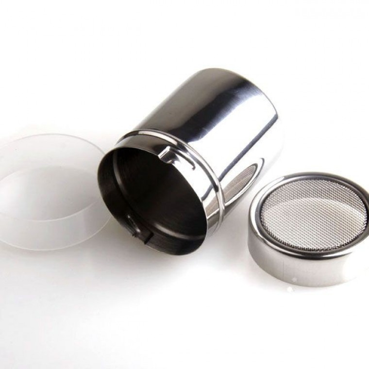 스테인레스 주방용 캠핑용 양념통 파우더통 대 소금통 슈가파우더통