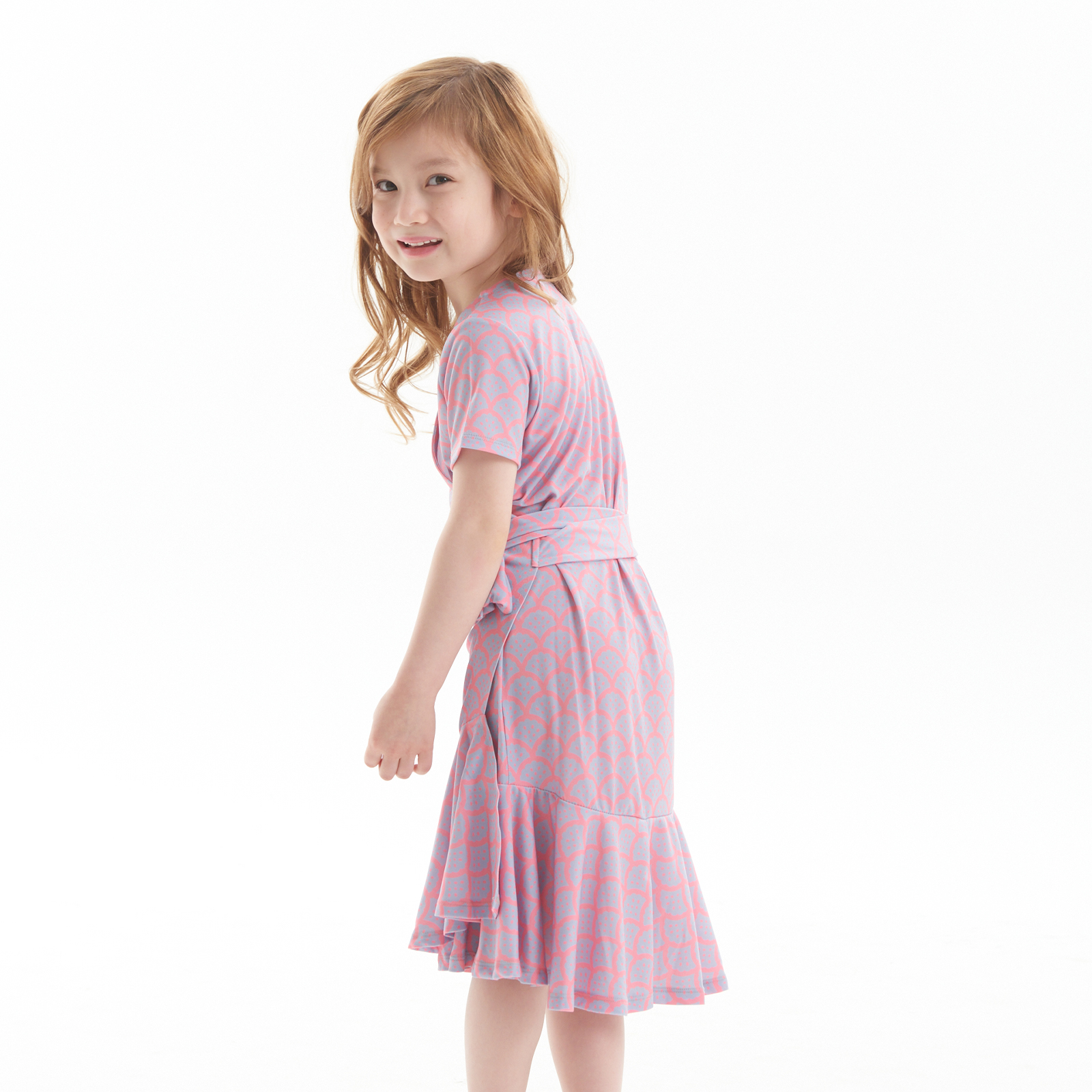 Lipbbam 바이립밤 비비안느 Kids 랩 져지 프릴 롱드레스 랩 원피스LDM43HP01 - 상세 이미지 4