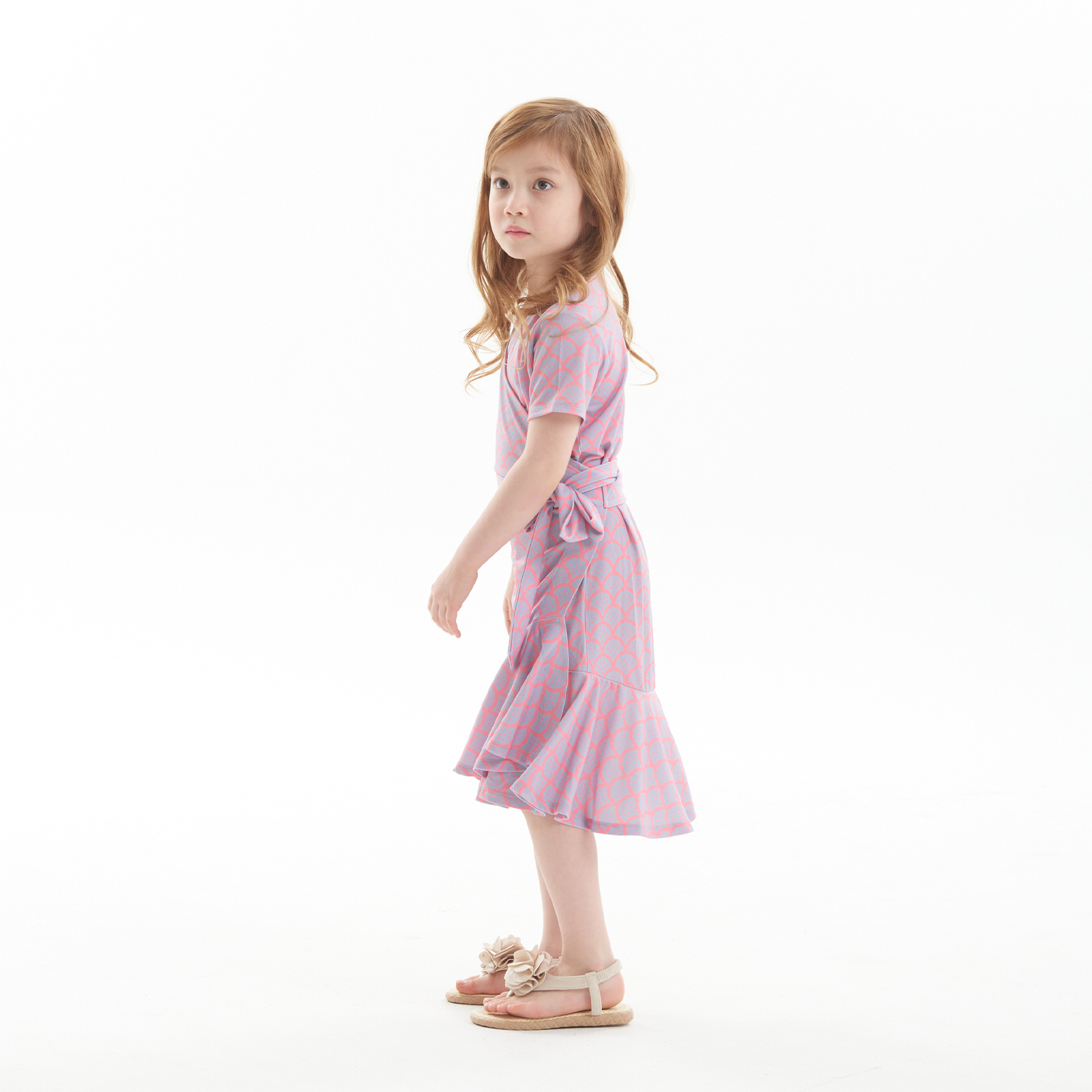 Lipbbam 바이립밤 비비안느 Kids 랩 져지 프릴 롱드레스 랩 원피스LDM43HP01 - 상세 이미지 2