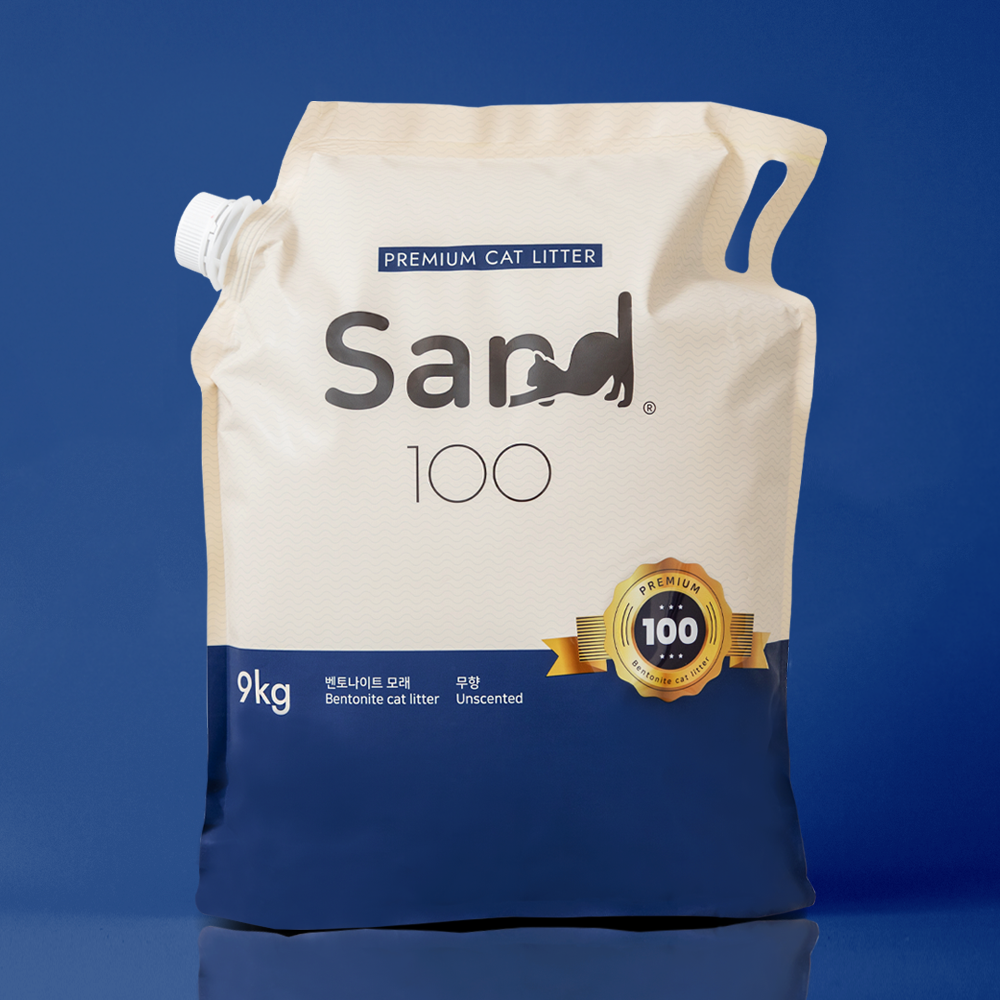 샌드백모래 오리지널 벤토나이트 고양이모래 9kg, 1개