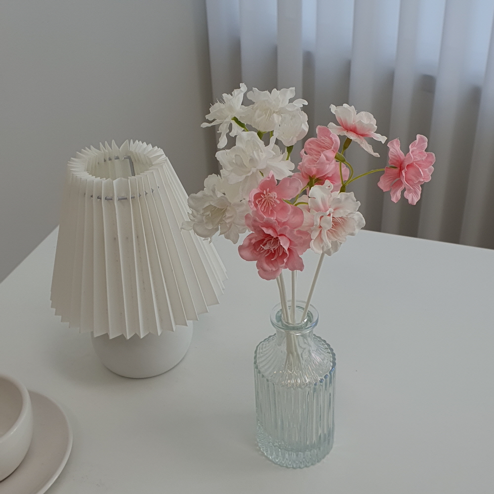 벚꽃 장식 디퓨저 만들기 diy 공병 섬유 리드 스틱 꾸미기 재료 - 상품 이미지