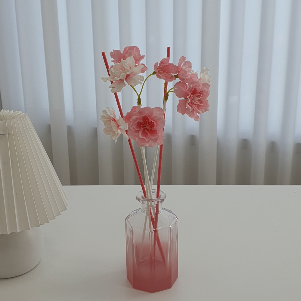 벚꽃 장식 디퓨저 만들기 diy 공병 섬유 리드 스틱 꾸미기 재료 이미지 8