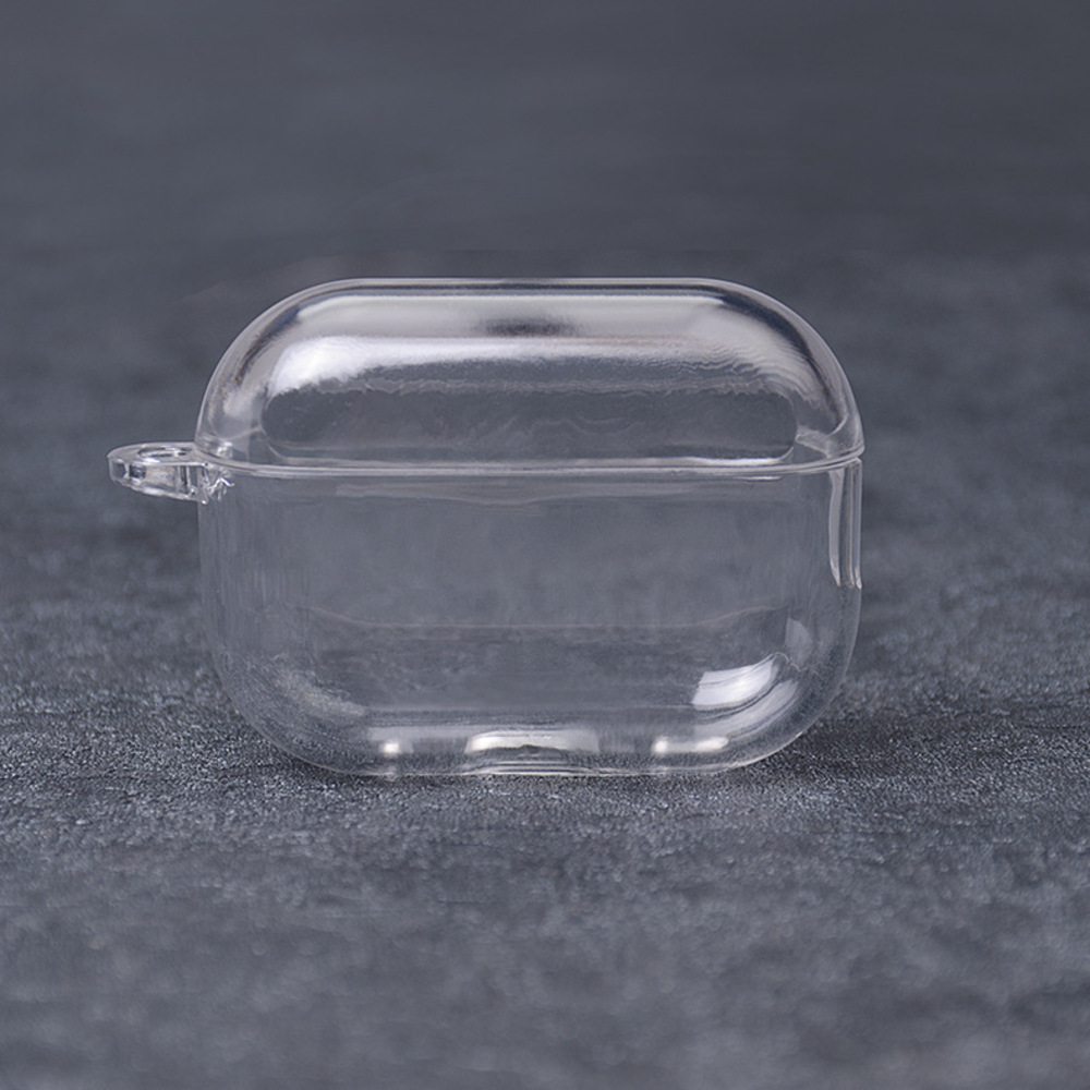 에어팟 프로 2세대 케이스 심플 투명 젤리 하드 - 상세 이미지 5