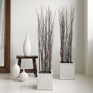 곱슬 버들 대형 생화같은 말린 조화 나무 가지 인조 식물 넝쿨 장식 10... 실사용 후기 | 효과 있을까? - 상품 이미지 2