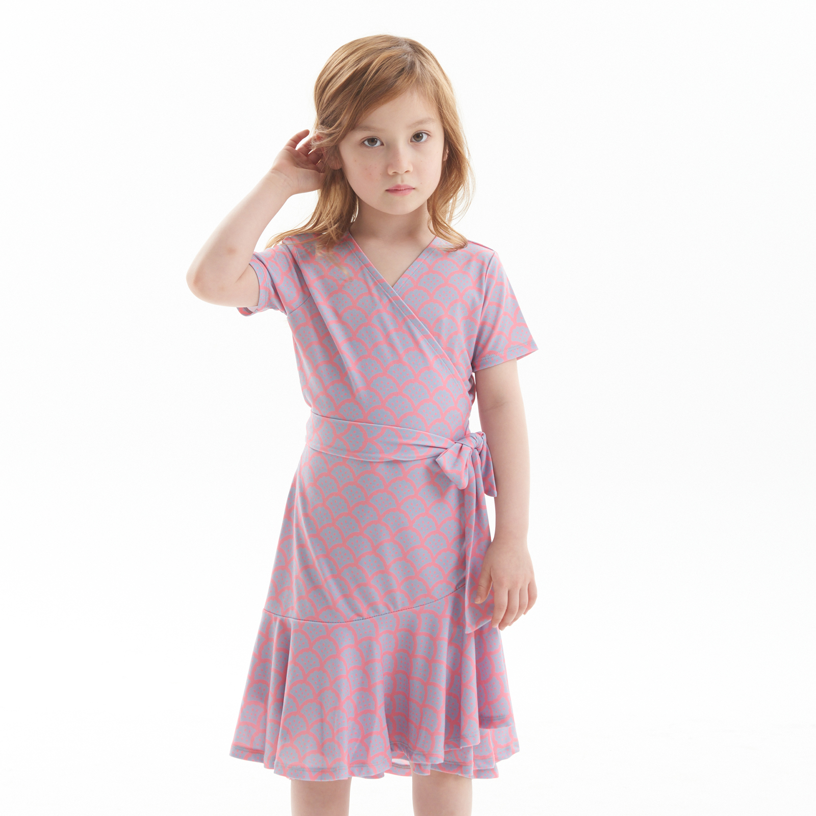 Lipbbam 바이립밤 비비안느 Kids 랩 져지 프릴 롱드레스 랩 원피스LDM43HP01 - 상세 이미지 5