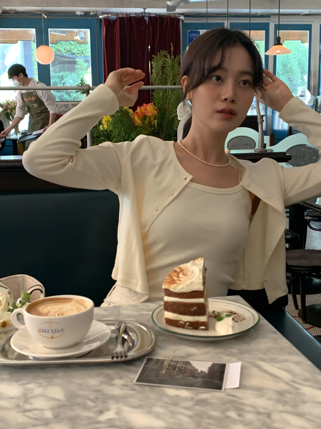 3000장 판매!💕URBANE MADE💕 폰드 크롭 가디건 나시세트 (당일 6c) 상세 이미지 41
