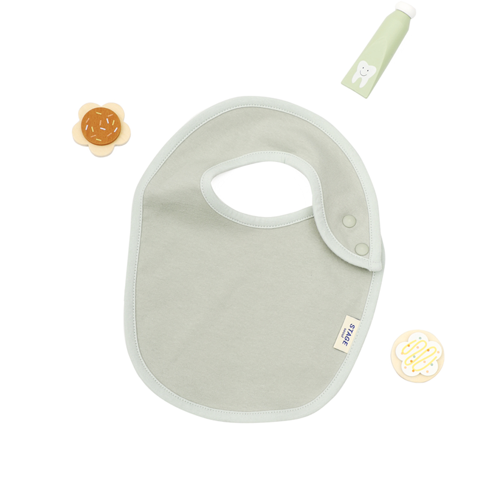 아기 침받이 턱받이 오가닉 [리틀래빗]