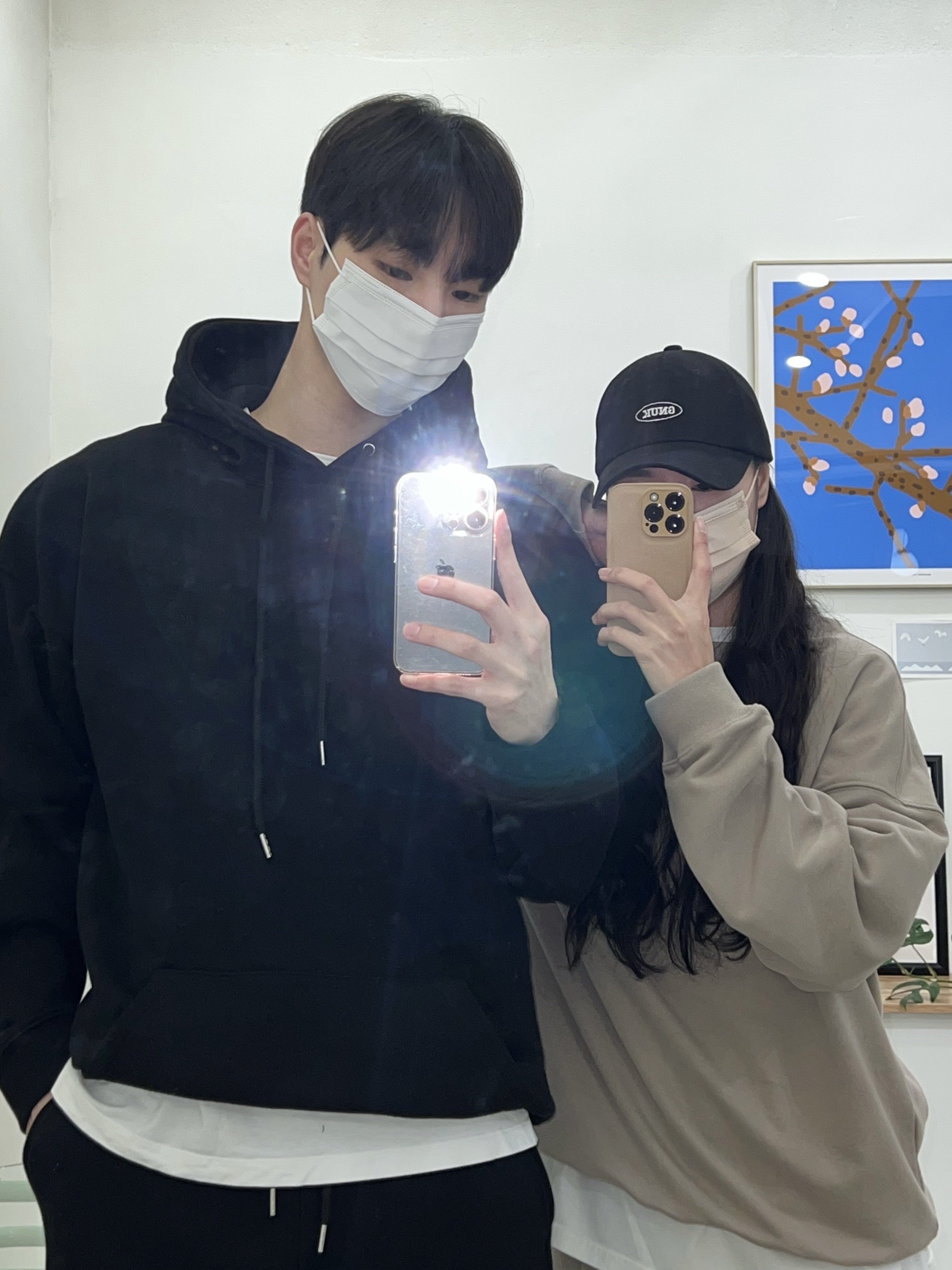 그누크 헤비웨이트 오버핏 자수 후드티 짐웨어 헬스 운동복 3컬러 - 상세 이미지 5
